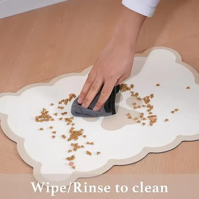 Tapis d'alimentation pour animaux de compagnie