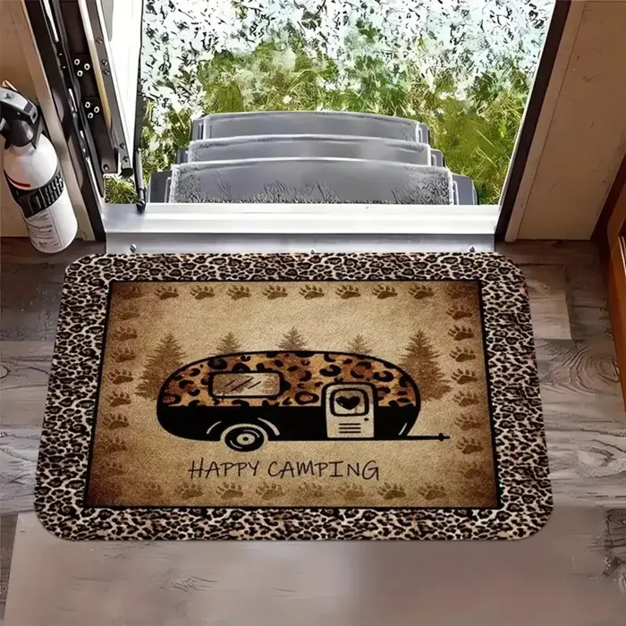 Tapis de bienvenue pour camping-car
