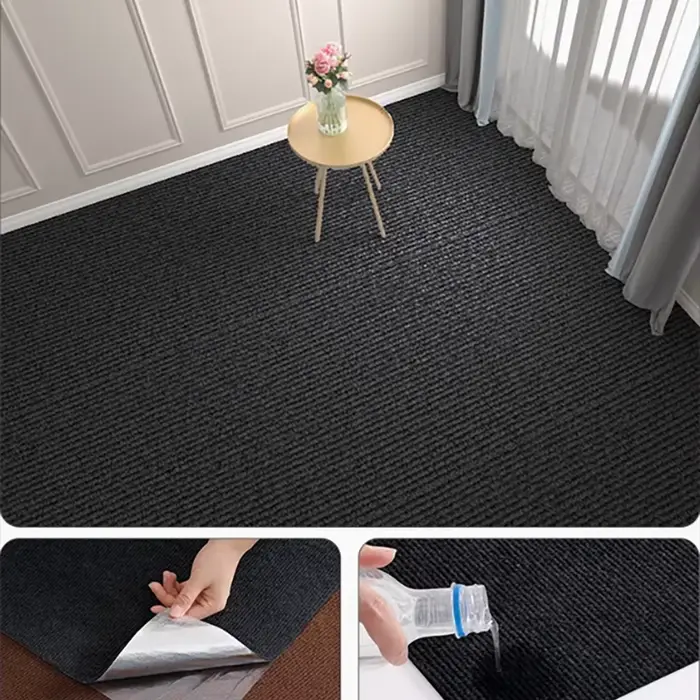 Tapis de cuisine et de chambre à coucher, 40 cm x 3 m, absorbant, auto-adhésif, adapté à la décorati