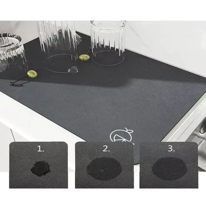 Tapis de cuisine imprimé à carreaux