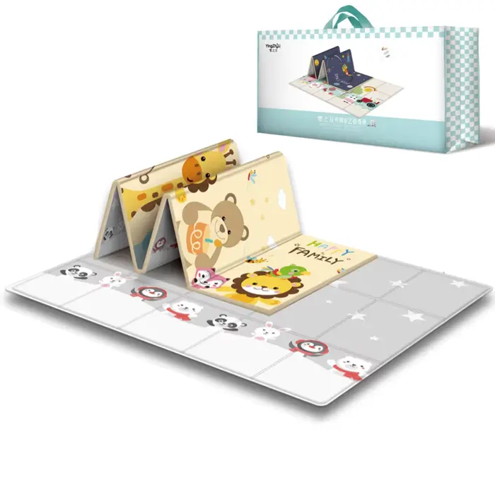 Nouveau tapis de jeu pliable pour bébé XPE tapis rampant Puzzle tapis pour enfants bébé couverture p