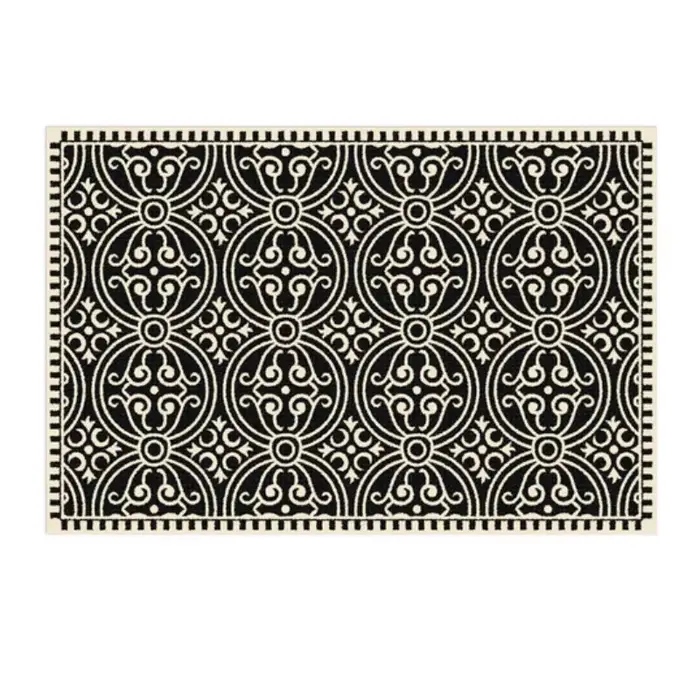 Tapis en damier rétro français, doux, pour chambre à coucher, salon, décoration, Ins Wind Plaid, che