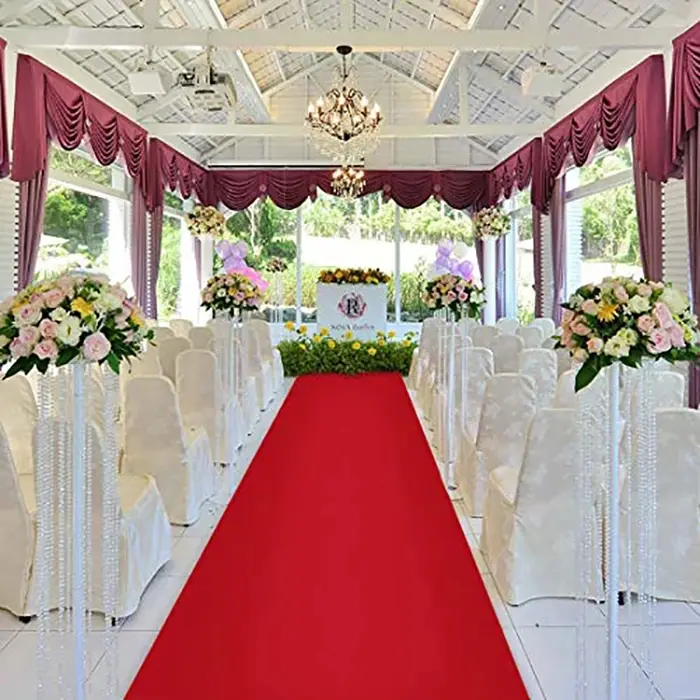 Tapis rouge personnalisé pour mariage