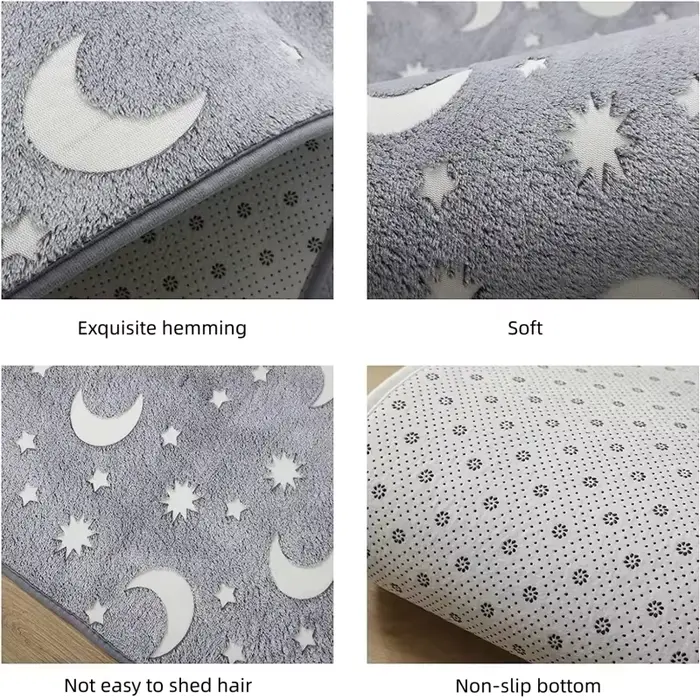 Tapis de cuisine à motif de feuilles vertes printanières
