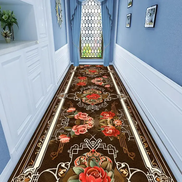 Tapis de couloir européen de luxe