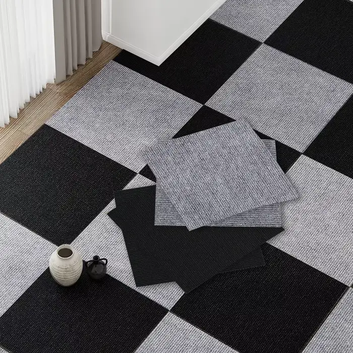 10 pièces de carreaux de sol en tapis de 30x30 cm