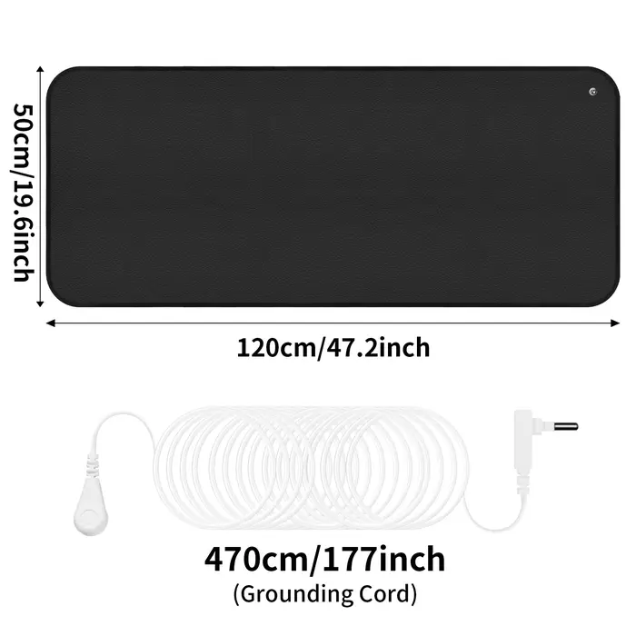 Tapis de mise à la terre pour un sommeil amélioré