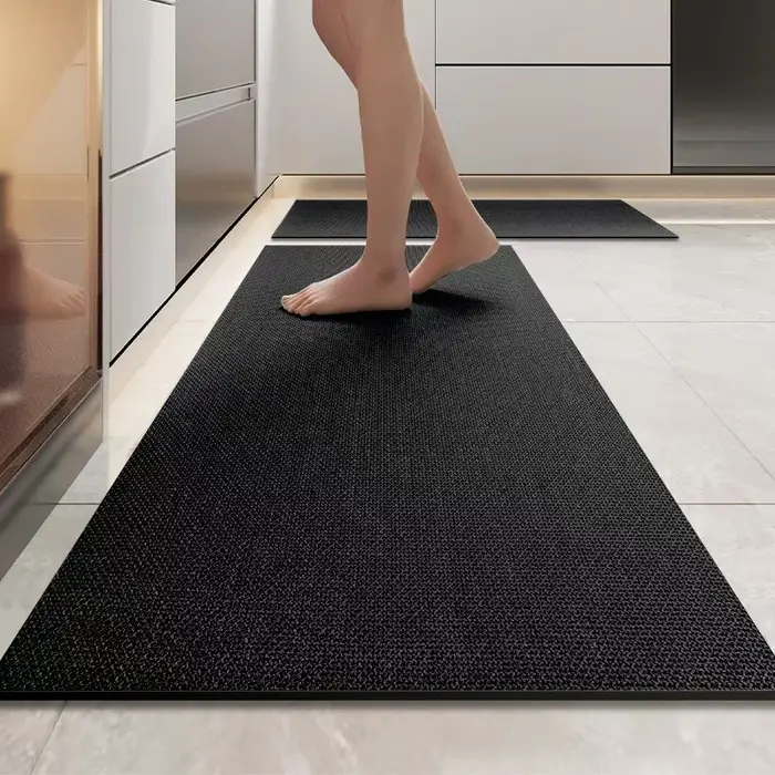 Tapis de cuisine Simple terre diatomée, longue bande, doux, pour restaurant, maison, antidérapant, a