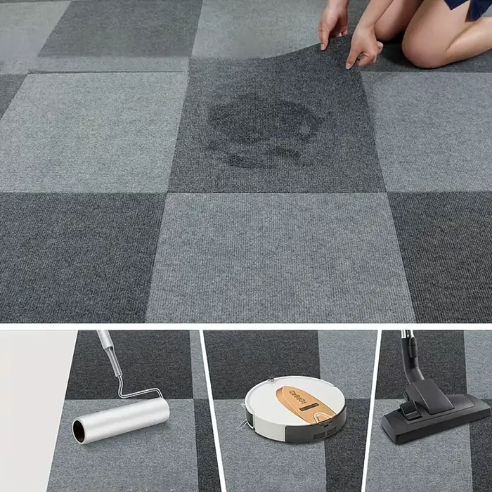 30x30 cm bricolage tapis moderne auto-adhésif anti-dérapant bloc entièrement propagé