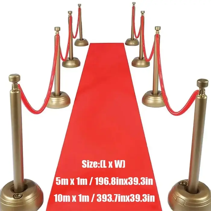 Tapis de mariage exquis