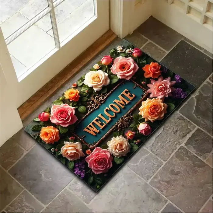 VIKAMA Tapis de sol rétro d'été