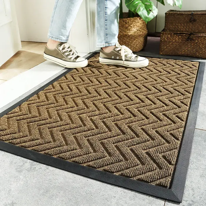 Doorvirus-Tapis Antidérapant, Imperméable, Anti-Poussière, Polymères de Bain, Caoutchouc, Nik, Extérieur, Durable, Maison, Entrée d'Hôtel