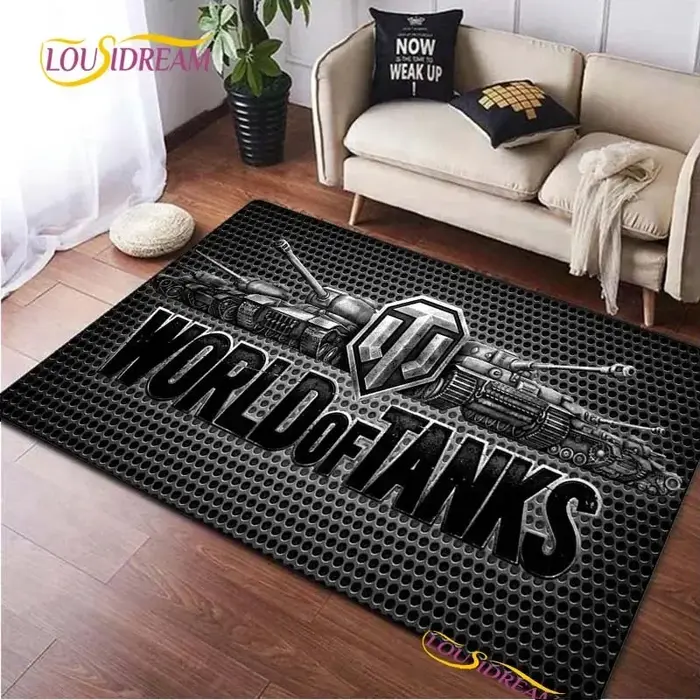 Tapis de jeu World Of Tanks pour salon