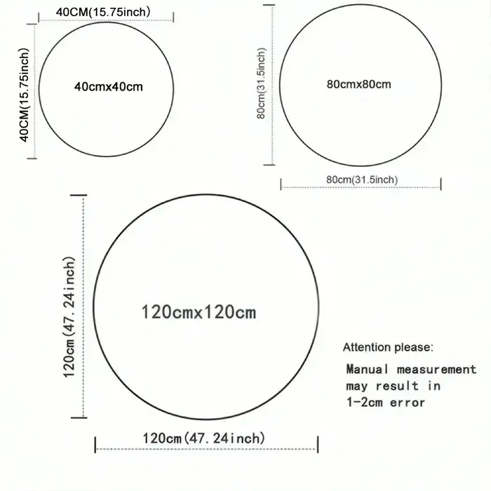 Tapis rond réaliste avec globe terrestre