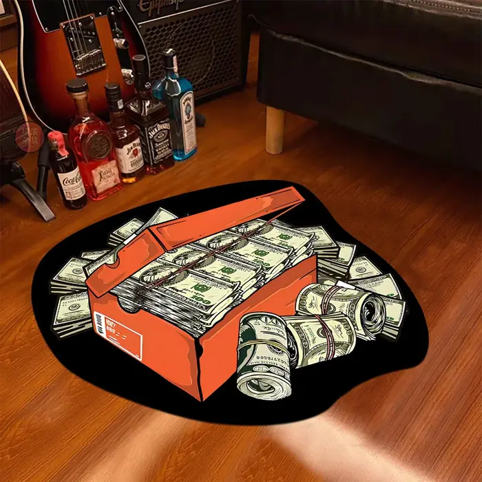 Tapis de chambre à coucher, boîte à chaussures créative, tapis de salon, à la mode, décor tendance, baskets d'entrée, Alfombra Habitación