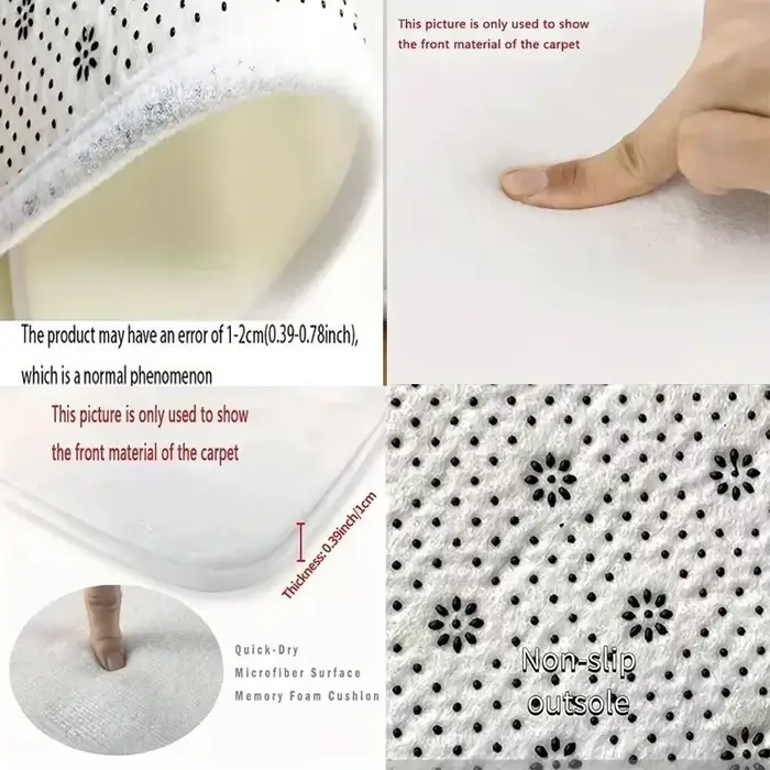Tapis rond réaliste en forme de tranche de pastèque