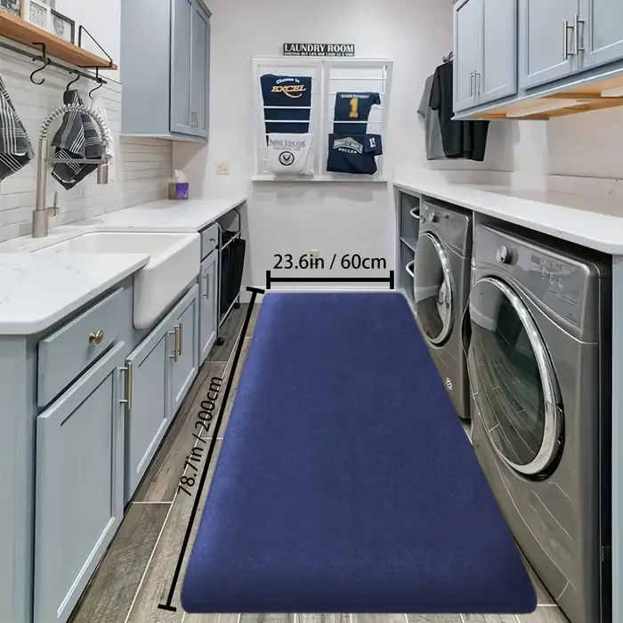 VIKAMA – tapis en molleton de corail de couleur unie