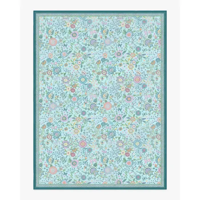 Tapis Bridgerton Royal Garden Ivory Jade pour salon