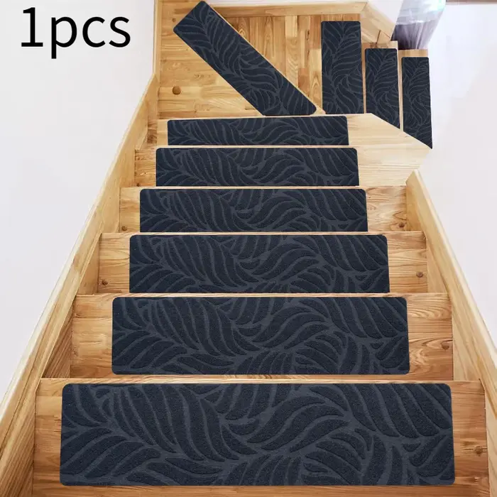Contre les virus d'escalier, 1 pièce, auto-adhésif, sans colle, TPR, non ald, brossé, en relief, à u
