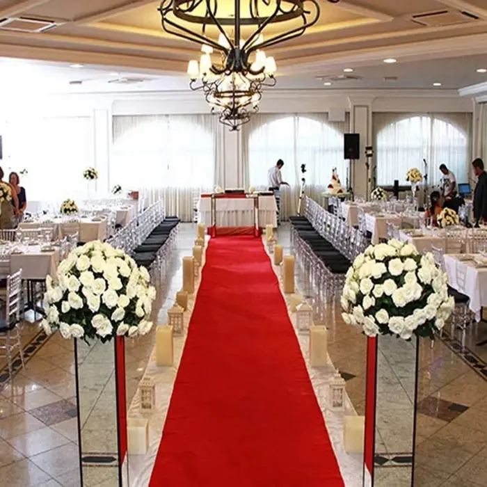 Tapis rouge personnalisé pour mariage