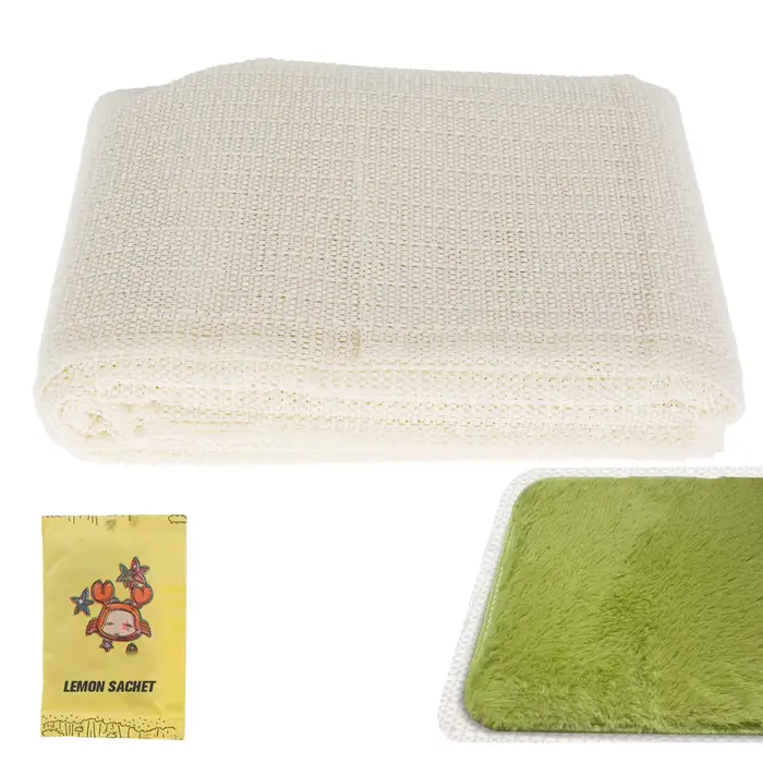 Sous-couche de tapis antidérapant en PVC, doublure polyvalente, tapis antidérapant sûr, doublure en 