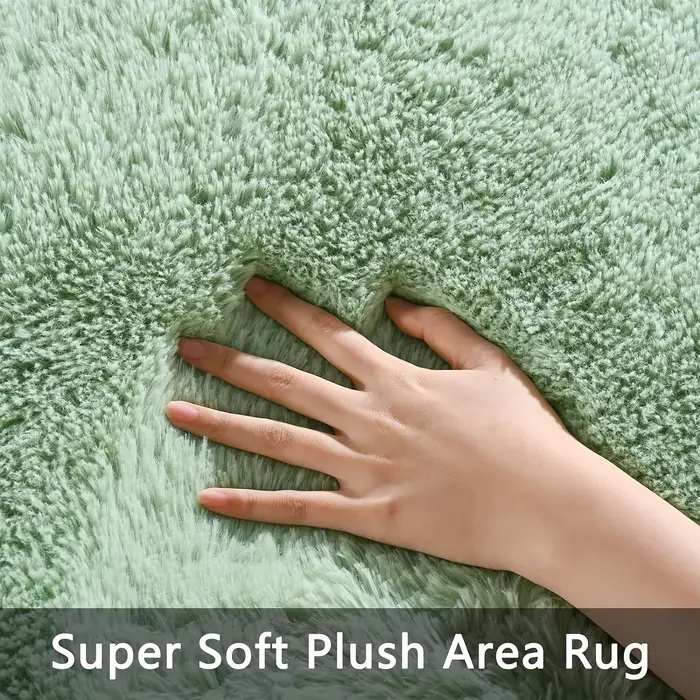 Un grand tapis moelleux adapté aux salons et aux chambres à coucher