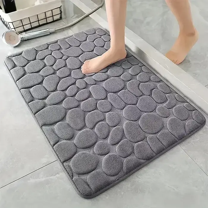 Tapis de Bain en Relief 3D Antidérapant
