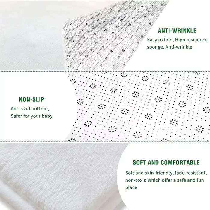Tapis élégant noir à motifs floraux antidérapant
