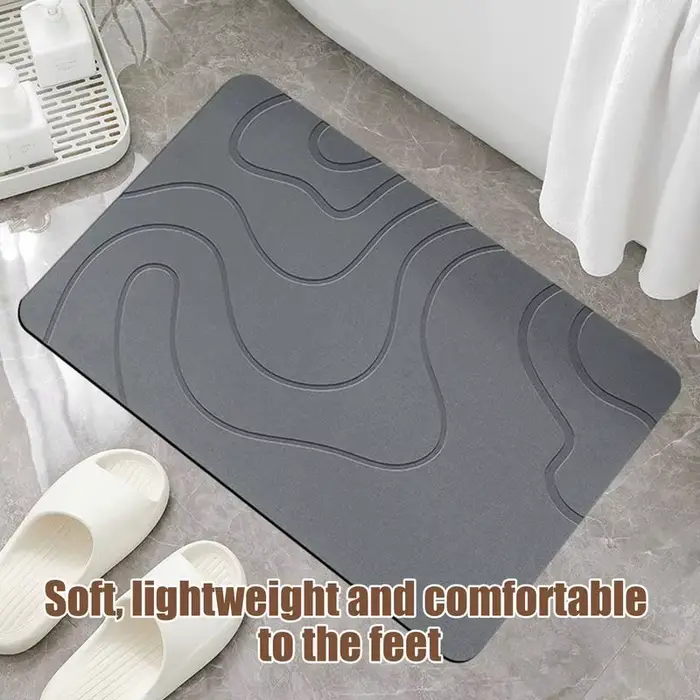 Tapis de bain en Diatomite