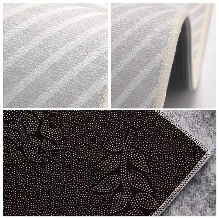 Tapis de salon imprimé végétal
