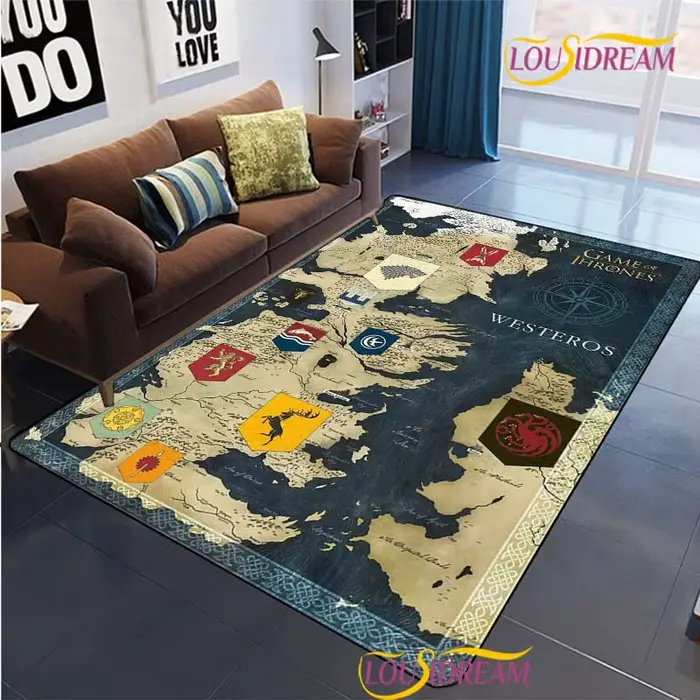 Tapis Dragon Of Game pour salon