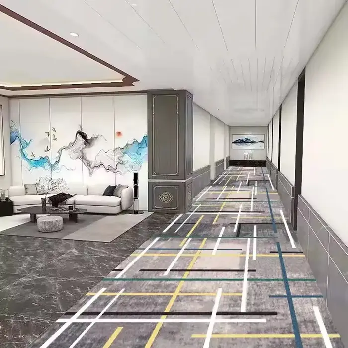 Tapis de couloir moderne pour couloir