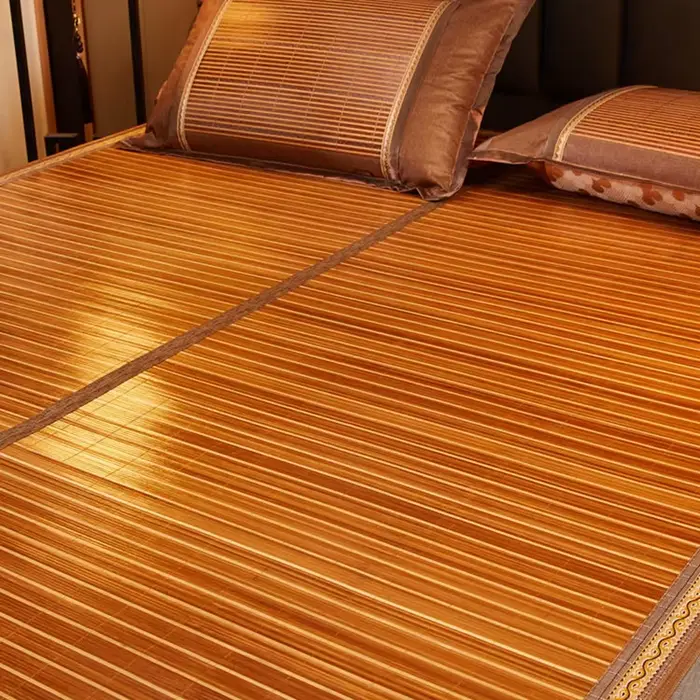 Tapis en bambou double face pour la maison