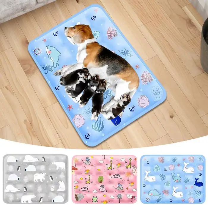Tapis de refroidissement pour chien
