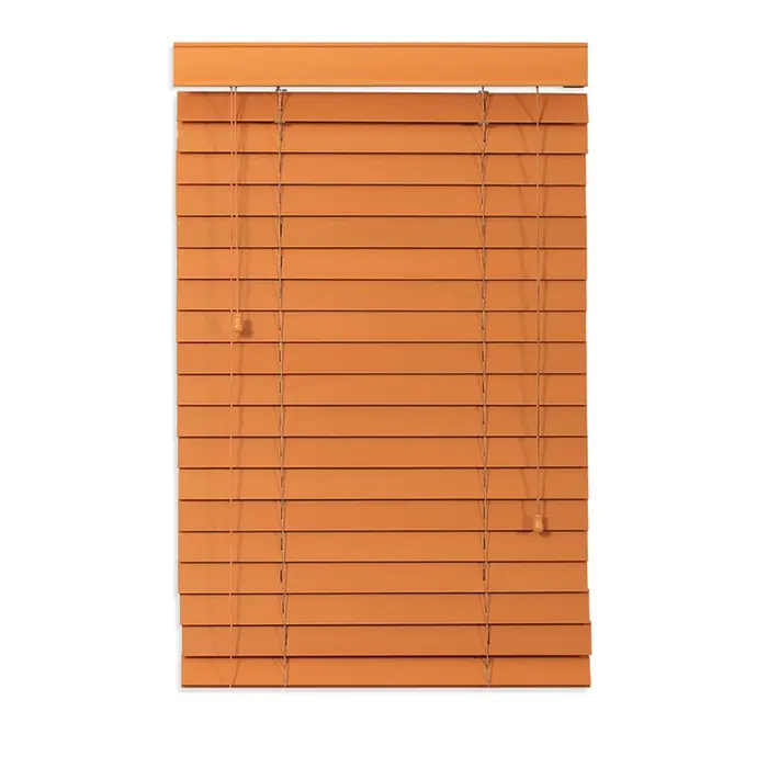 Nouveauté personnalisé de haute qualité bois rouleau aveugle épaississement volet roulant fenêtre ombre stores pour salon