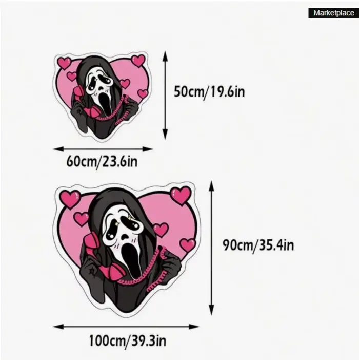 Tapis VIKAMA, tapis crâne d'Halloween