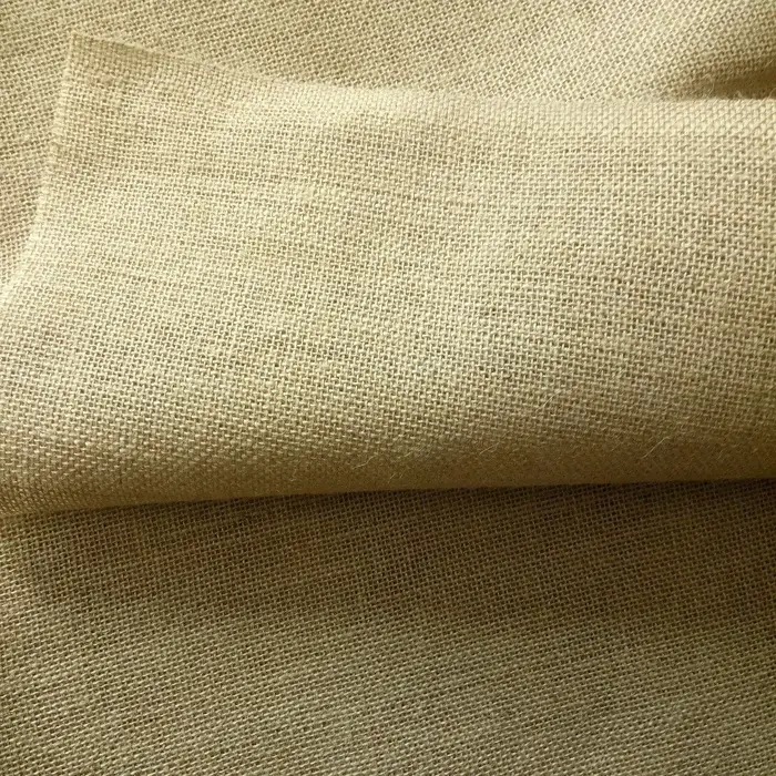 Toile de jute naturelle haute densité de 160 cm de large pour la décoration de mariages