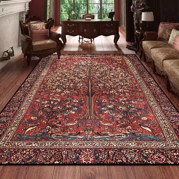 Tapis persan rétro pour salon