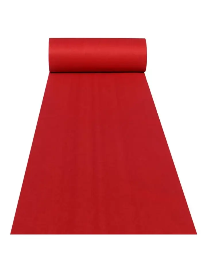 Tapis rouge d'extérieur pour allées de mariage, banquets, festivals de films, fêtes, célébrations, é