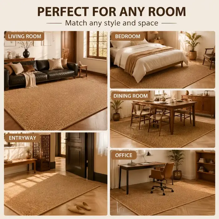 Tapis d'entrée en faux sisal
