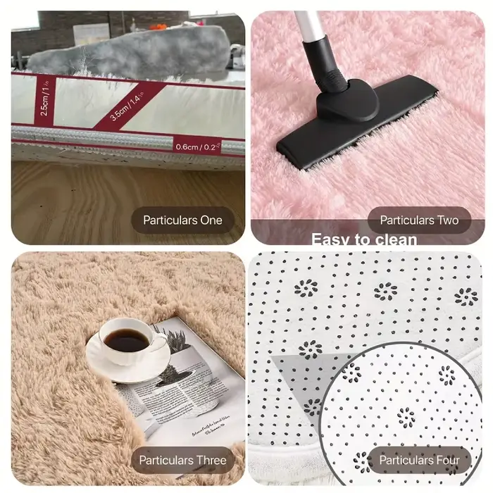 VIKmemorial-Tapis en peluche ultra-doux