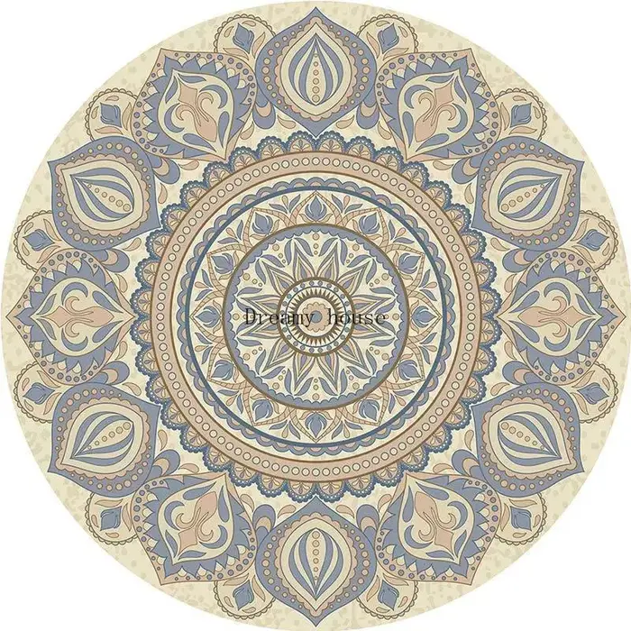 Tapis ronds Vintage, pour la maison, le salon, décoration de salon, grand tapis persan de luxe, déco