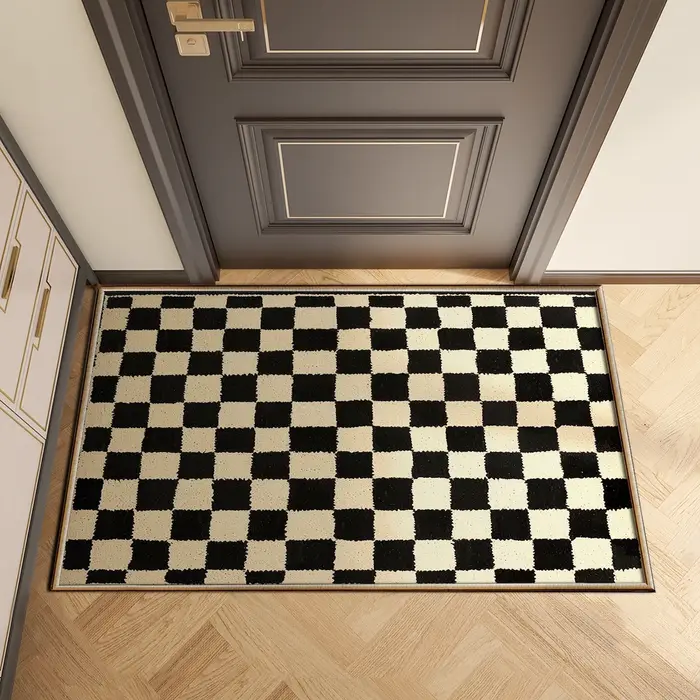 Paillasson d'entrée de luxe, tapis d'extérieur et d'intérieur pour chambre à coucher, couloir, porte