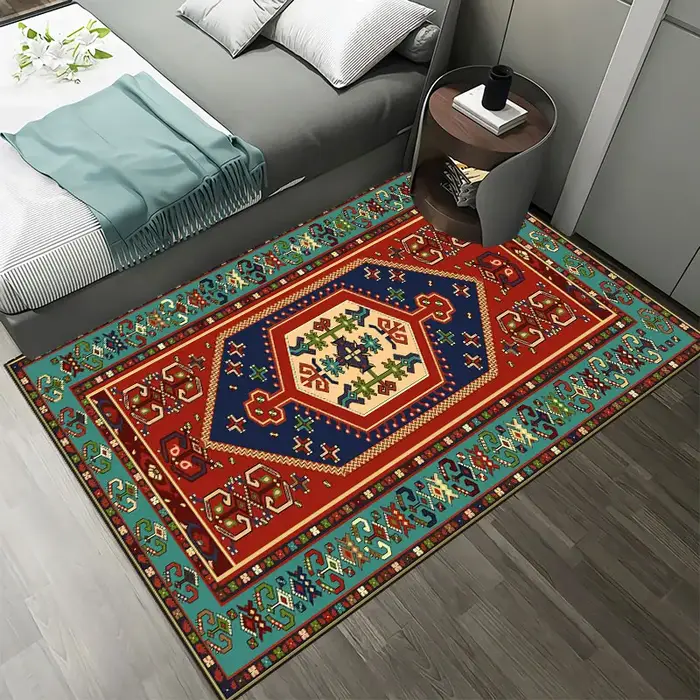 Tapis persan rétro pour salon et chambre à coucher