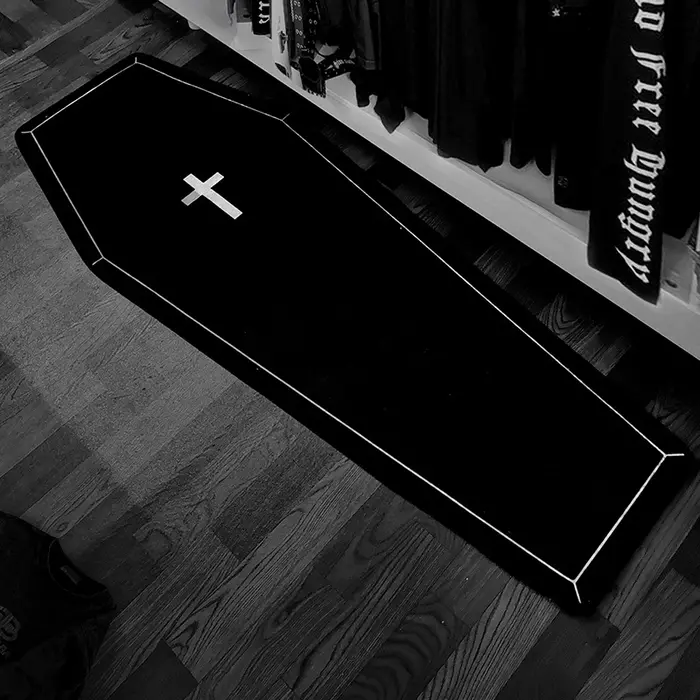 Tapis de style gothique pour chambre à coucher