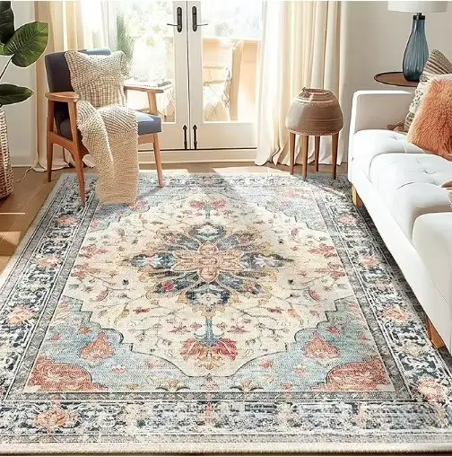 Tapis persans de luxe grande taille pour salon