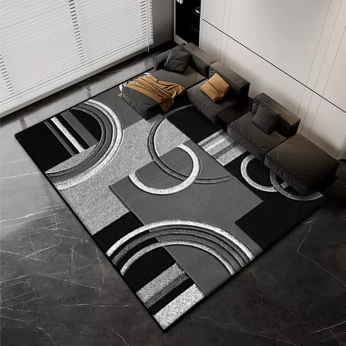 Tapis de luxe abstrait nordique