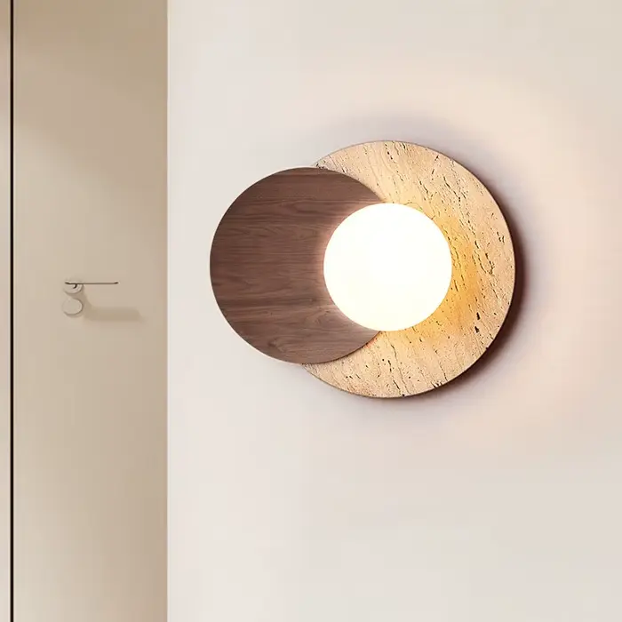 Applique murale vintage de style wabi-sabi