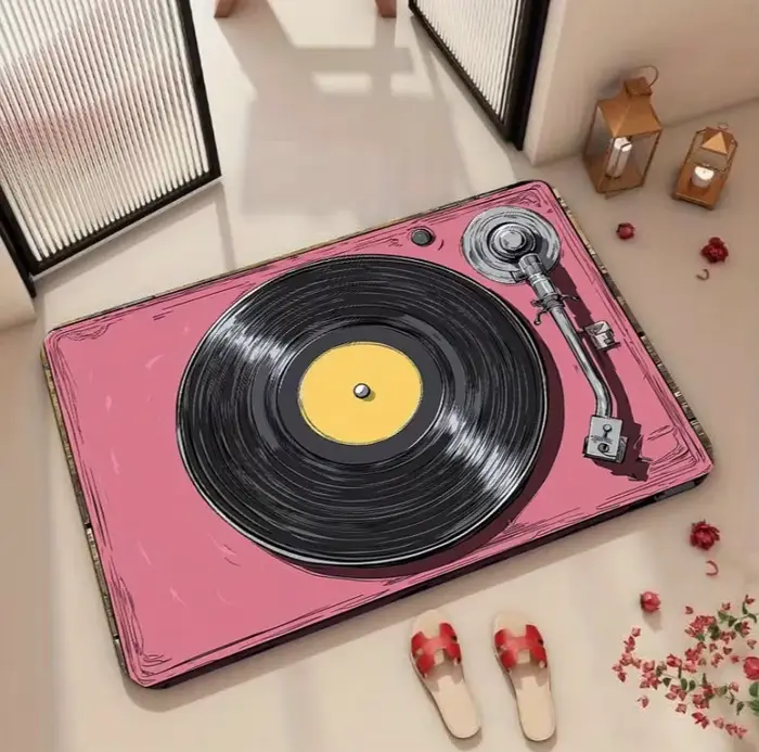 Tapis de chambre à coucher, de cuisine, de salle de bain, de salon, de porte d'entrée, antidérapant,