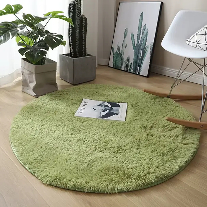 Tapis en laine moelleux